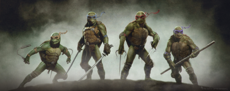 Illustration for article titled Is This Concept Art From The Teenage Mutant Ninja Alien-Turtle Movie?!